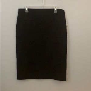 New York and Co. Black stretch pencil skirt